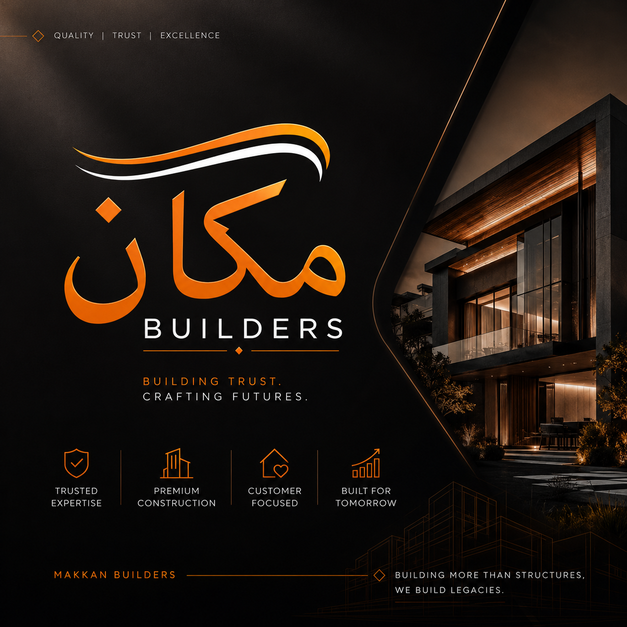 Makkan Builders property listing workflow for sellers